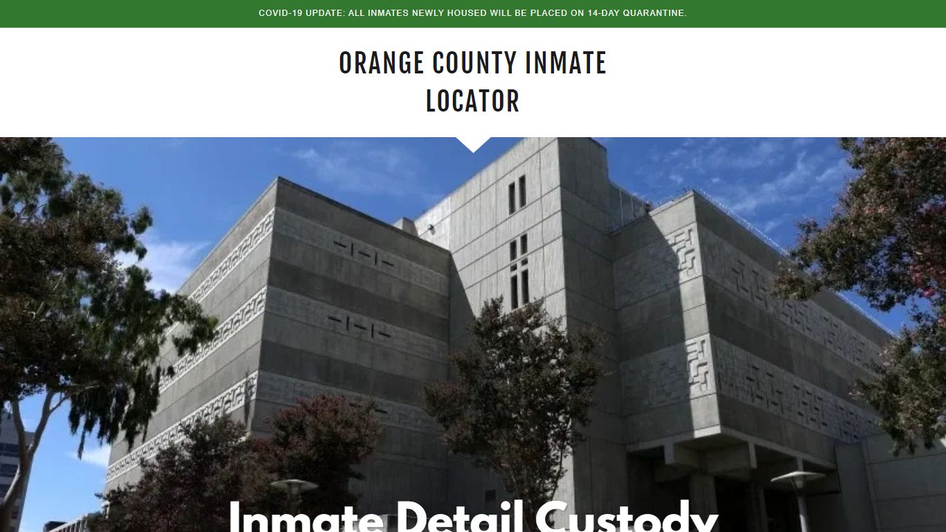 ORANGE COUNTY JAIL